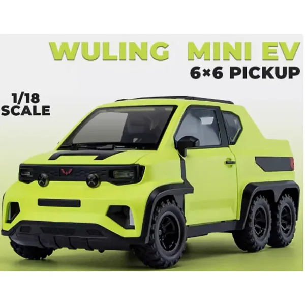 1:18 Wuling Hongguang Alloy Pickup Model - Image 3