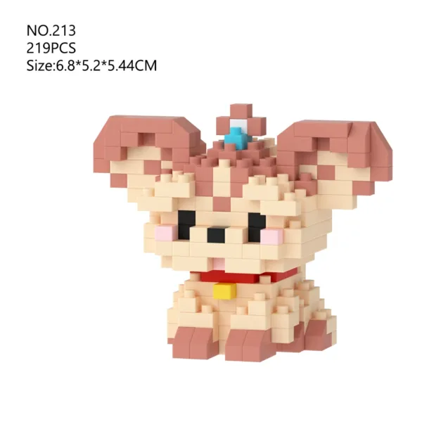 Cute Mini Pet Models Building Block Set - Image 10