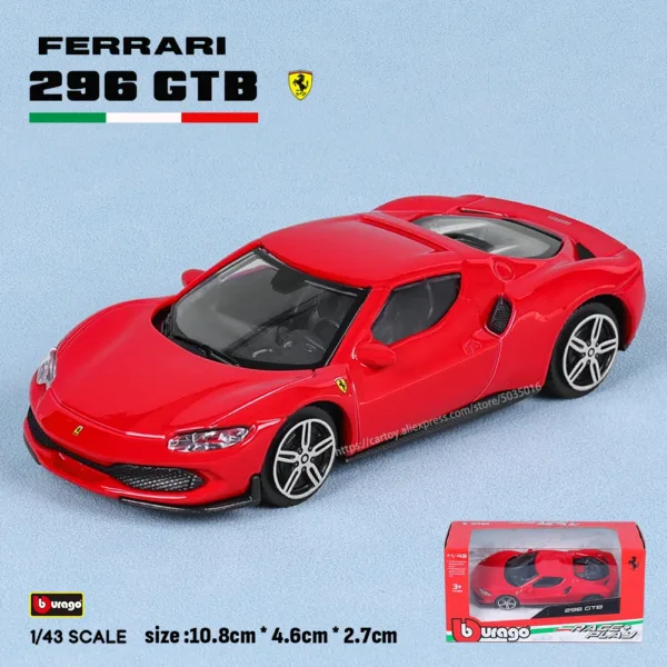 Bburago 1:43 Scale Ferrari Diecast Model Collection - Image 11