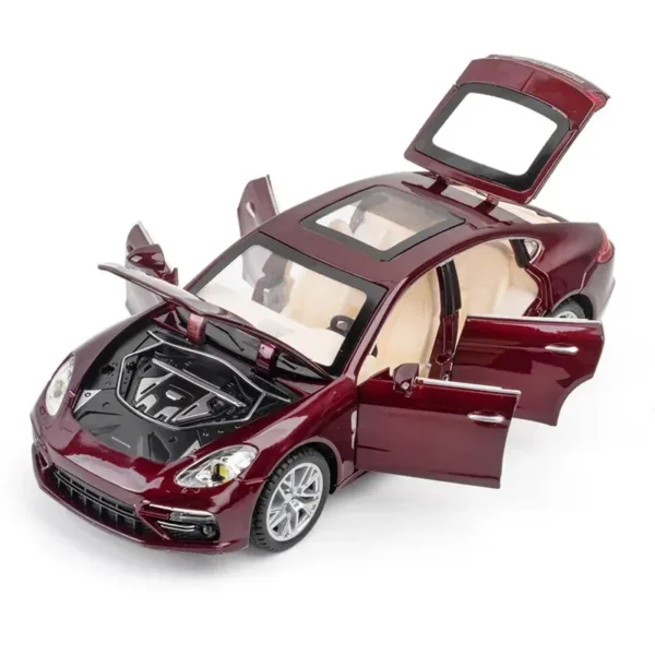 1:24 Porsche Panamera Diecast Model Car - Image 3