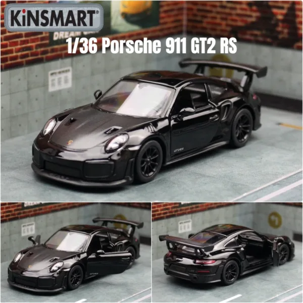 1/36 Porsche 911 GT3 RS Diecast Model Car - Image 11