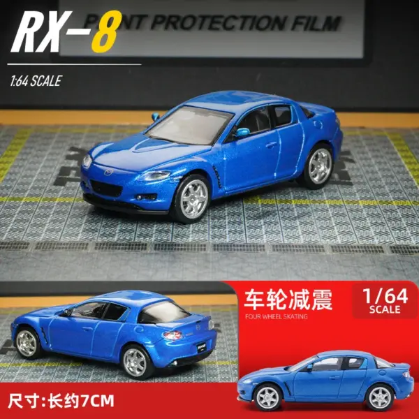 1/64 Scale Mazda RX-8 Diecast Model Car - Image 11