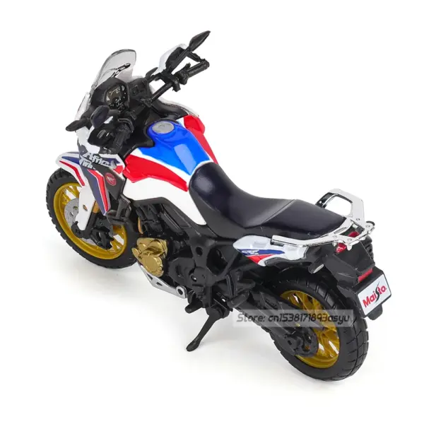 Maisto 1:18 Honda Africa Twin Diecast Model - Image 3