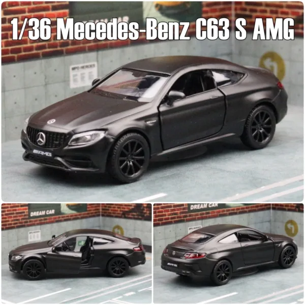 Mercedes-Benz C63 S AMG Toy Car Model - Image 10