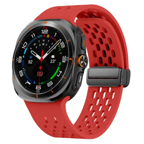 Magnetic Silicone Strap for Galaxy Watch Ultra - Image 11