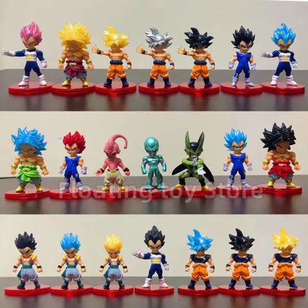 Dragon Ball Z Action Figure Set Collectibles - Image 3