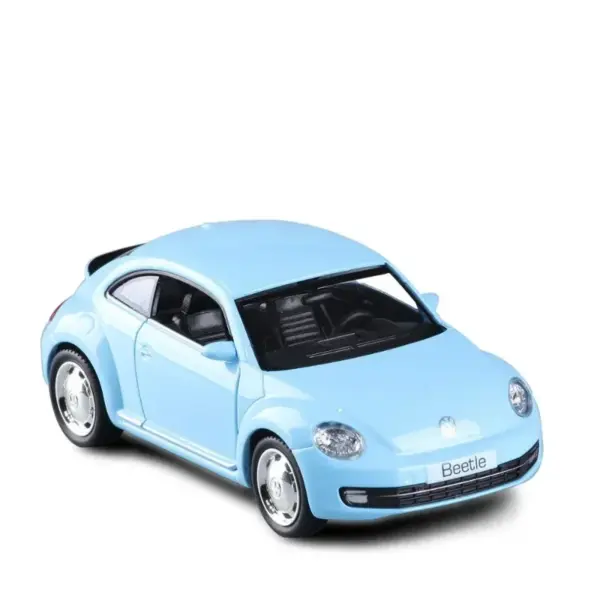 1:36 Volkswagen Beetle Pull Back Diecast Model - Image 5