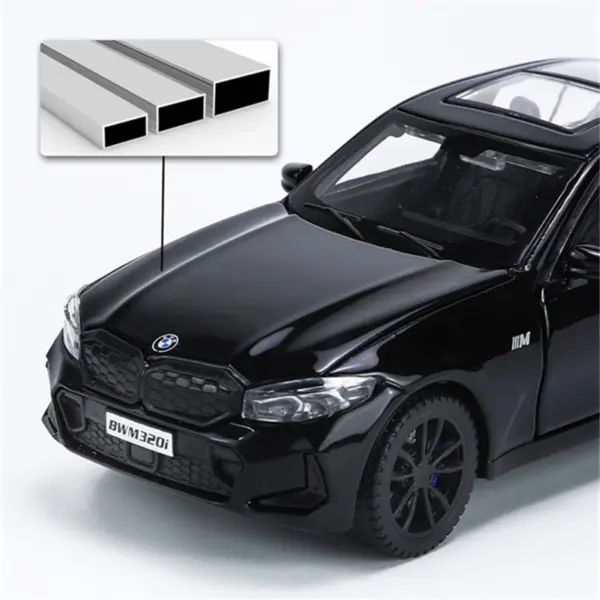 1/32 Scale Alloy Car Model with Sound and Light - Image 2