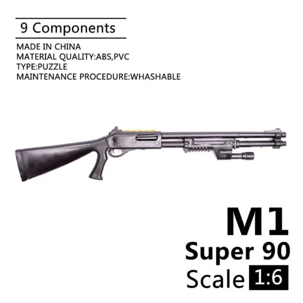 1/6 Mini MP40 WWII Submachine Gun Model - Image 11