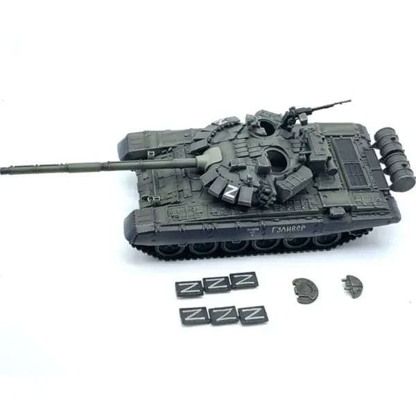 1:72 T-72B3 Russian Tank Collectible Model - Image 2