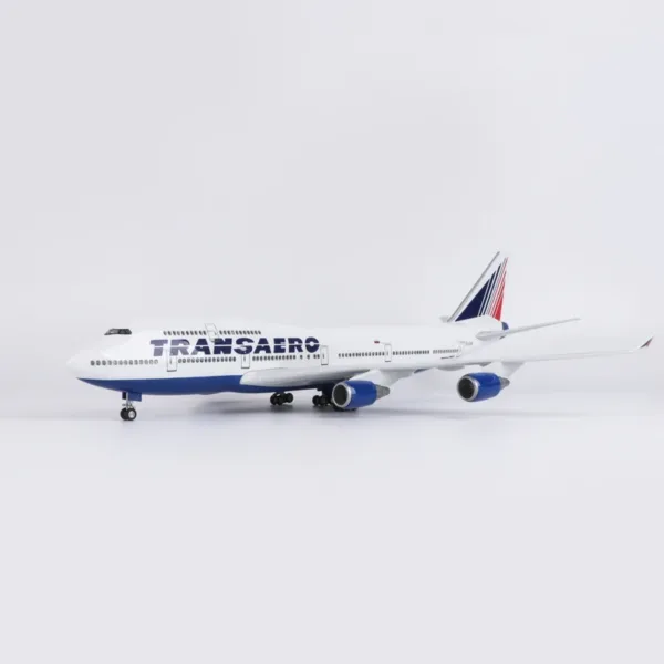 Transaero B747 Airplane Model Toy 1/150 Scale - Image 3