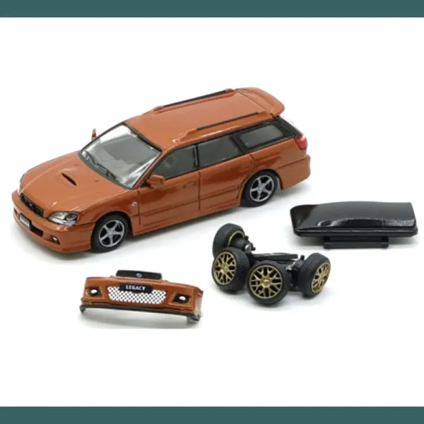 1:64 Scale Diecast Subaru Lion Wagon Model - Image 4