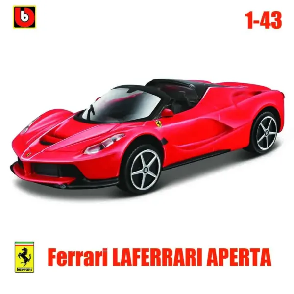 Bburago 1:43 Scale Ferrari Diecast Model Collection - Image 23