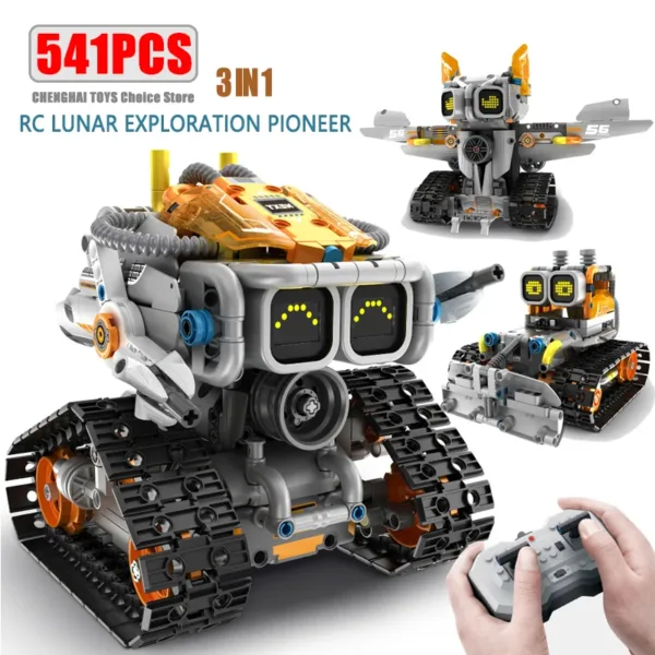 3 in 1 Remote Control Lunar Rover Set