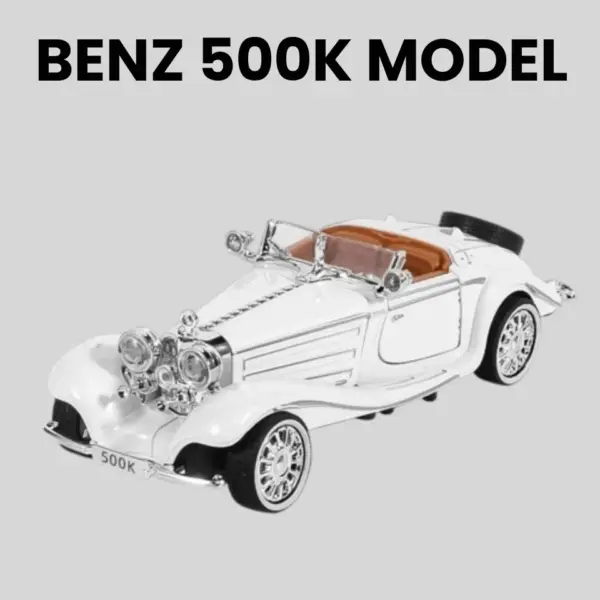 1:32 Mercedes-Benz 500K Alloy Car Model - Image 7