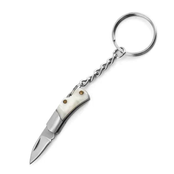 Mini Folding Knife Keychain with Sharp Blade - Image 15