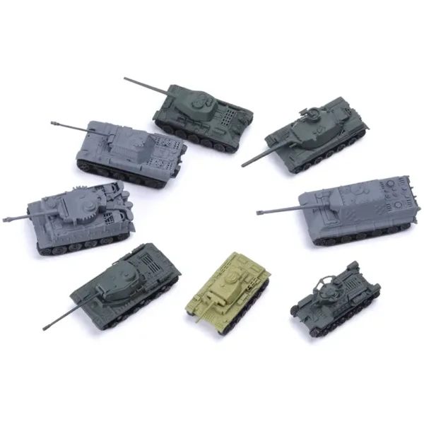 1:144 Mini Assemble Tank Collection Set - Image 7