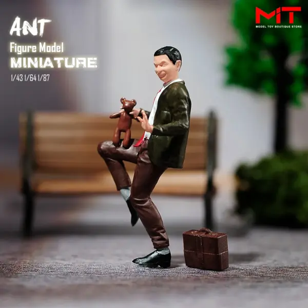 Mr Bean Miniature Figure Doll Resin Model - Image 3