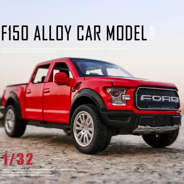 1:32 Ford Raptor F150 Diecast Model Car