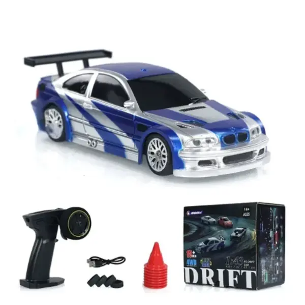 1/43 Scale 4WD RC Drift Car Model - Image 8