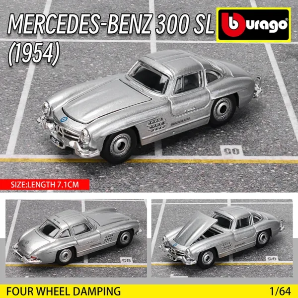 Bburago Diecast Car Models - 1:64 Scale - Image 14