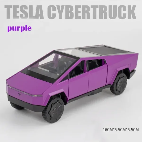 1:32 Tesla Cybertruck Diecast Toy Car Model - Image 8