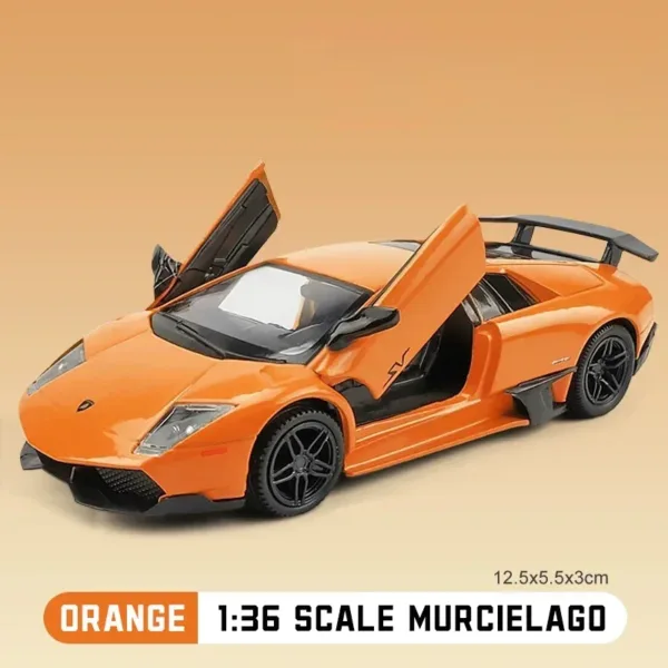 1:36 Scale Lamborghini Murcielago Diecast Model - Image 11