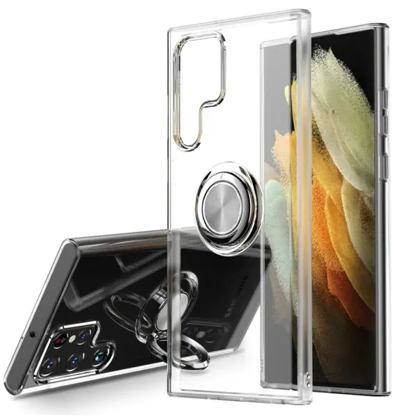 Transparent Silicone Magnetic Case for Samsung Galaxy - Image 7