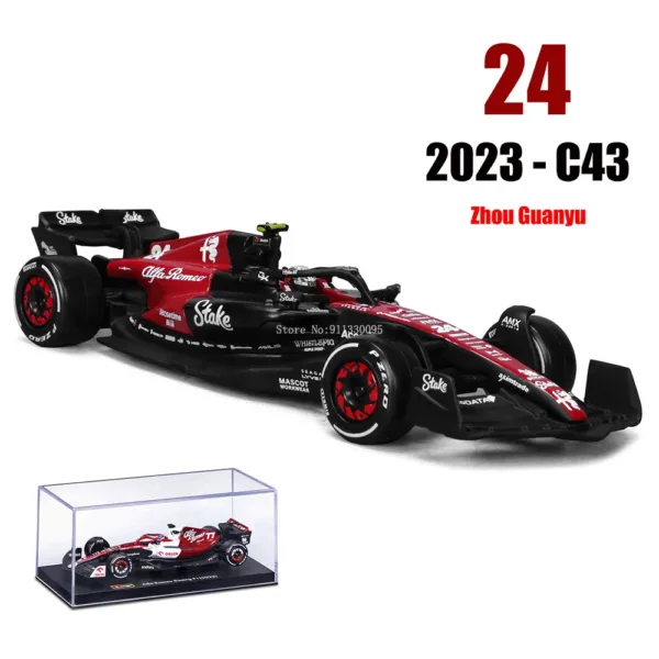 Bburago 1:43 Alfa Romeo F1 Diecast Model - Image 21