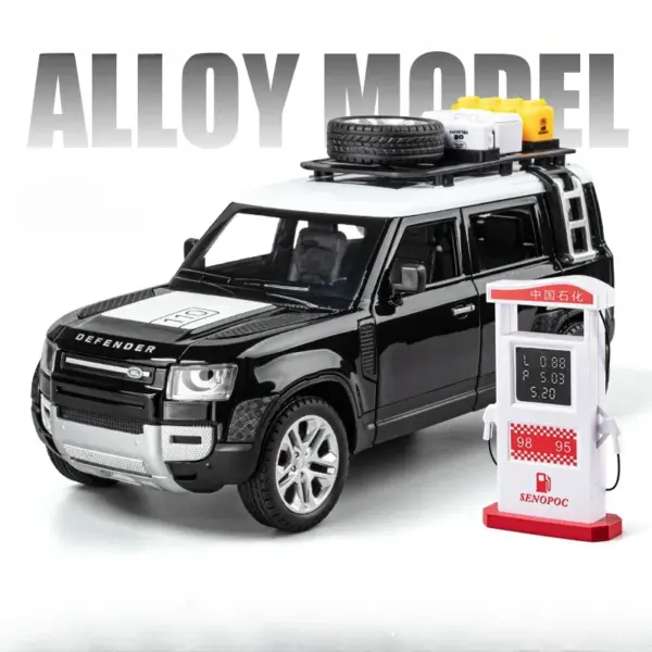 1:24 Diecast Land Rover Defender Model Car - Image 9