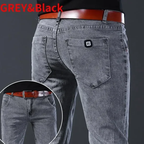 Men's Stretch Casual Slim Fit Pants - Image 2