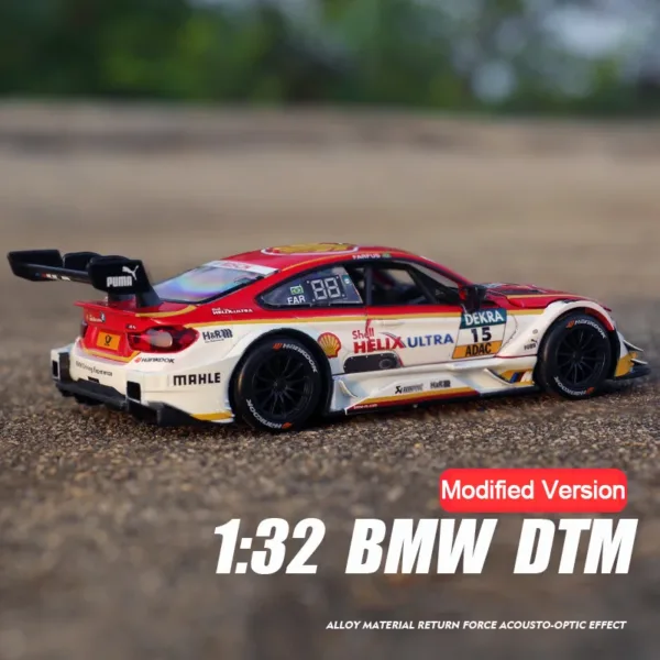 BMW M4 DTM M8 GTE Diecast Car Model - Image 2