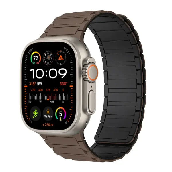 Silicone Magnetic Strap for Apple Watch 49mm 45mm - Image 14