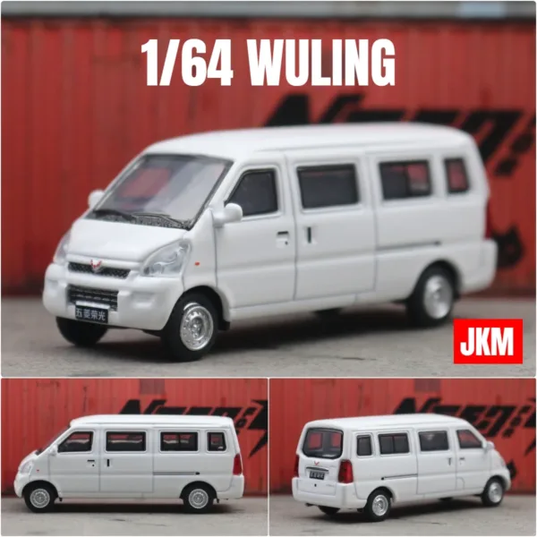 1:64 WULING Chevrolet N300 Diecast Van Model - Image 9