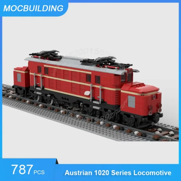 Austrian 1020 Locomotive Building Blocks Set 787PCS