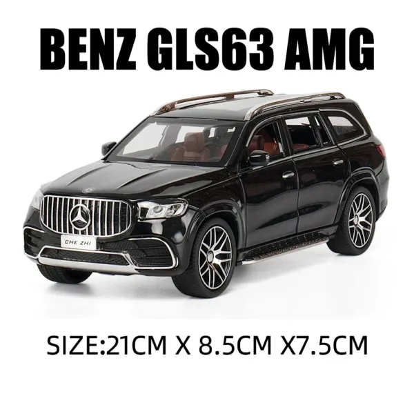 1:24 Mercedes Benz GLS63 AMG Diecast Model - Image 7