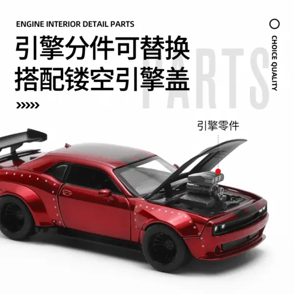 2022 Dodge Challenger SRT Jailbreak Alloy Model - Image 4