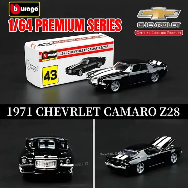 Bburago 1:64 Scale Camaro Z28 Model Car