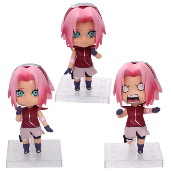 Naruto Anime Figure Set of 3 Collectibles - Image 4