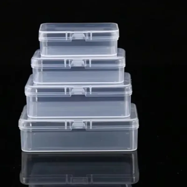 Translucent Rectangular Storage Box for Sundries - Image 6