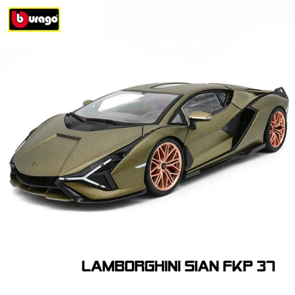 1:24 Scale Lamborghini Sesto Elemento Diecast Model - Image 8