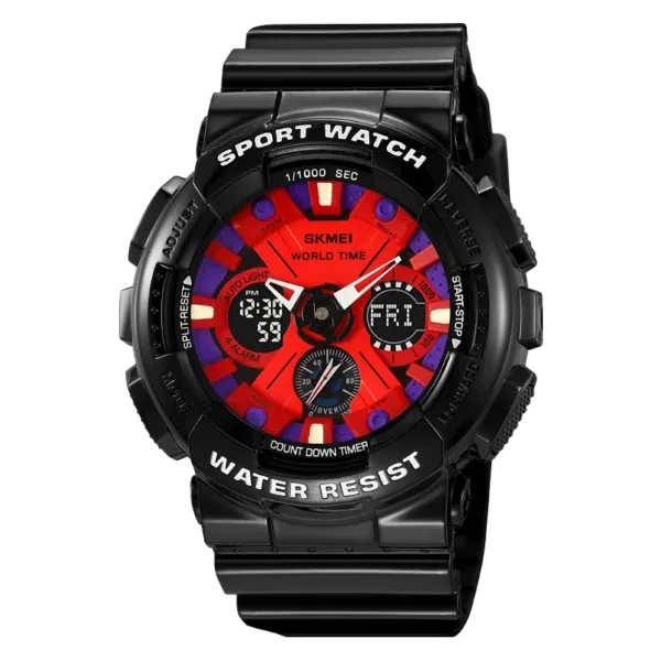 Dual Display Waterproof Sport Watch for Men - Image 9