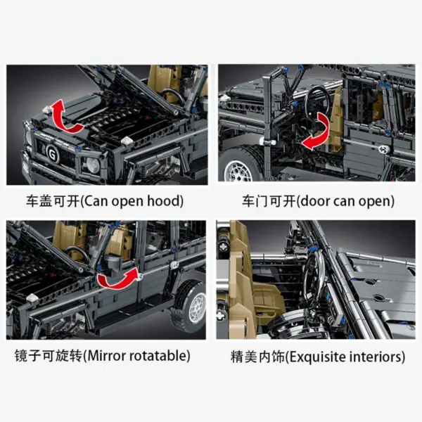 Remote Control Off-Road Vehicle Building Set - Image 6