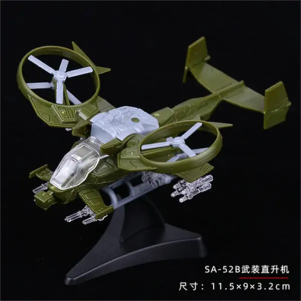 1:165 Scale SA-52B Military Helicopter Model