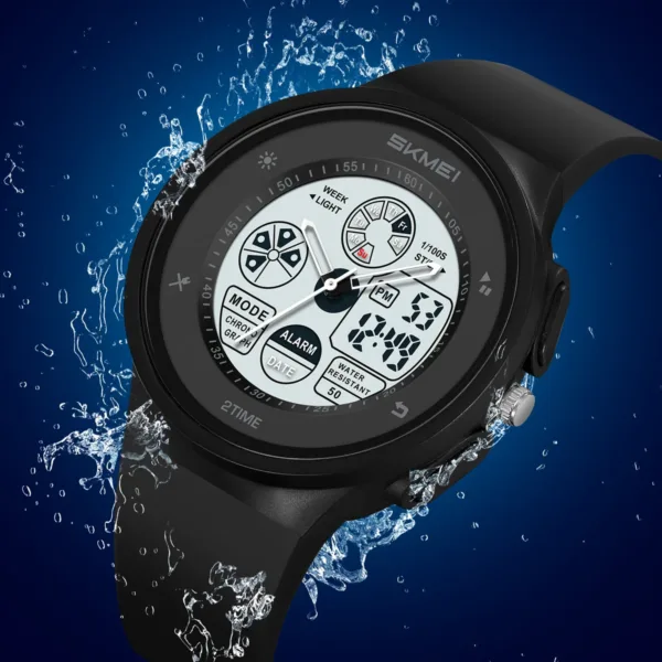 Men's Waterproof Digital Sports Watch 2346 - Image 2