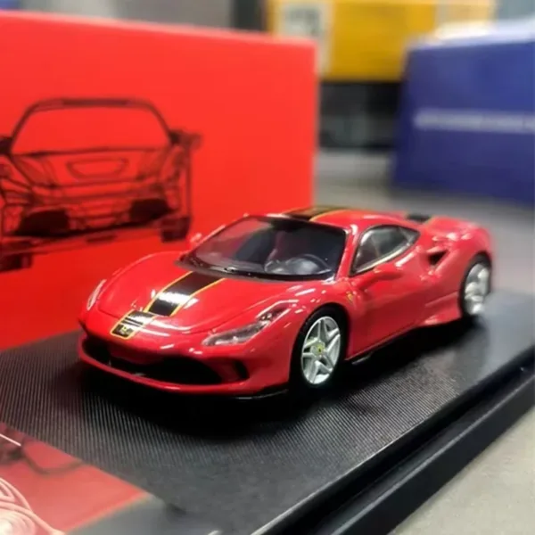 1/64 Ferrari F8 Tributo Diecast Model Car - Image 9