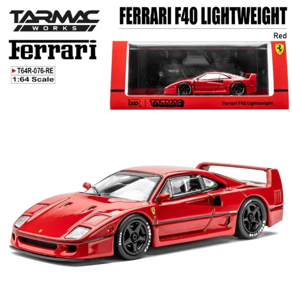 Tarmac Works 1/64 Ferrari F40 Lightweight Diecast