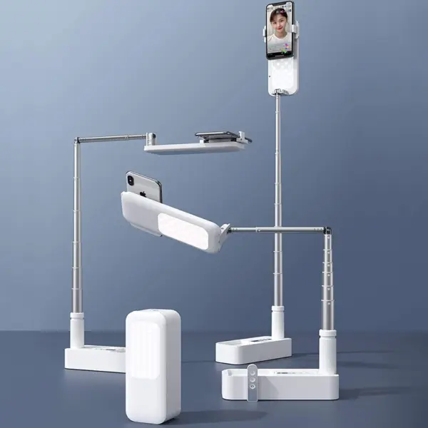 Portable Selfie Stand with LED Light and Remote - Image 7