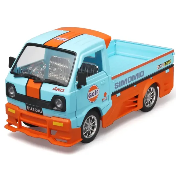 1:24 Alloy Gulf Truck Diecast Toy Car Model - Image 6