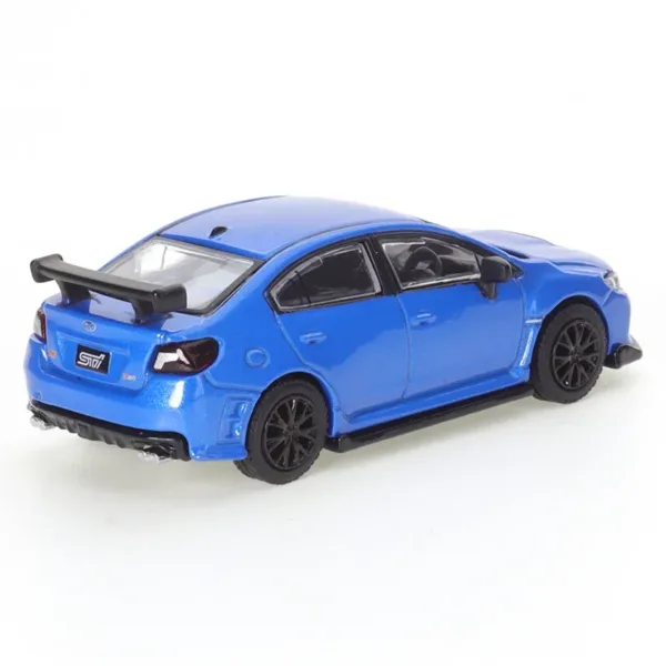 Subaru WRX STI Blue 1:64 Diecast Model - Image 4